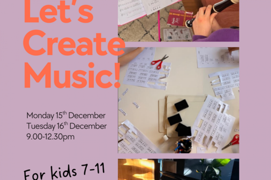 Let’s Create! Music workshop